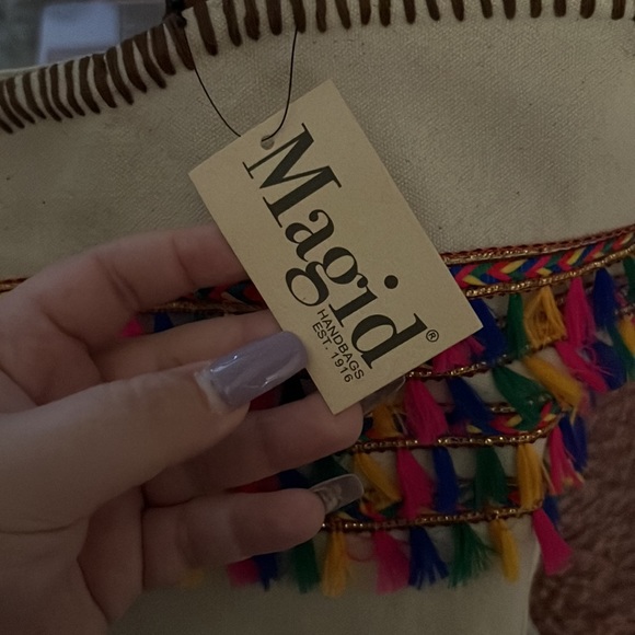 Magid Beach Bag Handbag - Picture 2 of 3